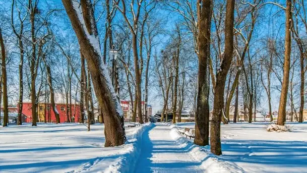 Zimowe Giżycko, luty 2021