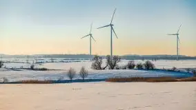 Zimowa sceneria okolic Kętrzyna, luty 2021 - zdjęcie 13