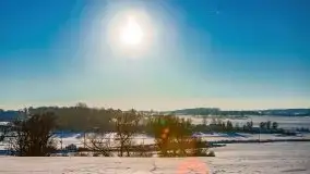 Zimowa sceneria okolic Kętrzyna, luty 2021 - zdjęcie 26