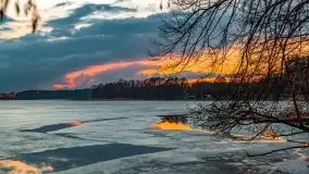 Jeszcze więcej magii Mazur - zachód nad jeziorem Święcajty - zdjęcie 82