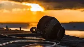 Efekt halo - zachód słońca nad jeziorem Dargin - zdjęcie 18