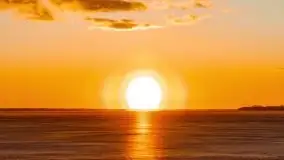 Efekt halo - zachód słońca nad jeziorem Dargin - zdjęcie 75