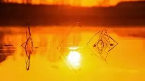 Wiosenny wschód słońca nad jeziorem Stręgiel - zdjęcie 4