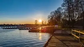 Kwietniowy zachód słońca w Mrągowie - zdjęcie 31