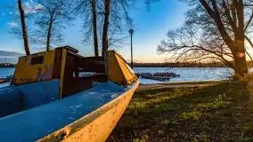 Kwietniowy zachód słońca w Mrągowie - zdjęcie 16