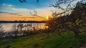 Zachód słońca nad jeziorem Wojnowo - zdjęcie 11