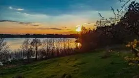 Zachód słońca nad jeziorem Wojnowo - zdjęcie 9