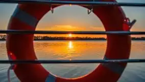 Majowy zachód słońca w porcie Trygort - zdjęcie 33