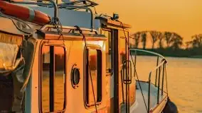 Majowy zachód słońca w porcie Trygort - zdjęcie 12