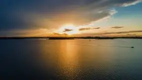 Zachód słońca nad jeziorem Święcajty, maj 2021 - zdjęcie 40