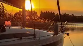 Zachód nad jeziorem Ryńskim, zatoka Mrówcza - zdjęcie 30