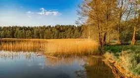 Zachód nad jeziorem Ryńskim, zatoka Mrówcza - zdjęcie 19