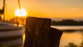 Zachód nad jeziorem Ryńskim, zatoka Mrówcza - zdjęcie 42