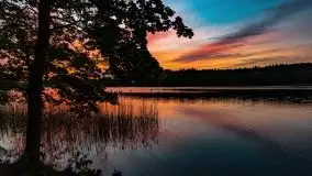 Zachód słońca nad jeziorem Tajty - zdjęcie 11