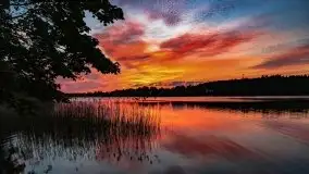 Zachód słońca nad jeziorem Tajty - zdjęcie 5