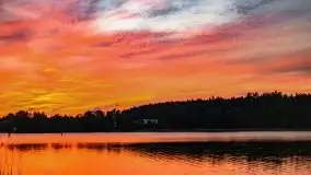 Zachód słońca nad jeziorem Tajty - zdjęcie 9