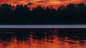 Zachód słońca nad jeziorem Tajty - zdjęcie 20