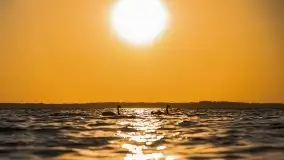 Zachód słońca nad jeziorem Dargin, Poganty - zdjęcie 16