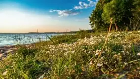 Zachód słońca nad jeziorem Dargin, Poganty - zdjęcie 9