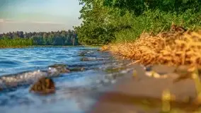 Zachód słońca nad jeziorem Dargin - zdjęcie 19