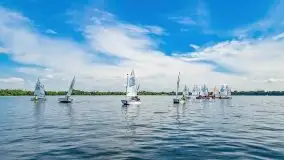 Regaty o Puchar Trzech Ryb w klasie Optimist - fotorelacja - zdjęcie 27