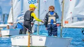 Regaty o Puchar Trzech Ryb w klasie Optimist - fotorelacja - zdjęcie 11