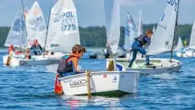 Regaty o Puchar Trzech Ryb w klasie Optimist - fotorelacja - zdjęcie 35