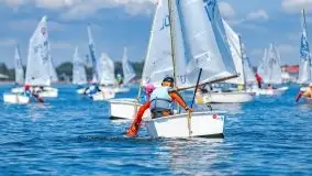 Regaty o Puchar Trzech Ryb w klasie Optimist - fotorelacja - zdjęcie 22