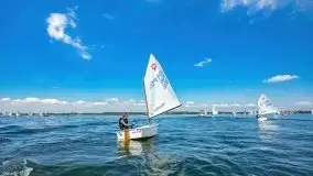 Regaty o Puchar Trzech Ryb w klasie Optimist - fotorelacja - zdjęcie 50