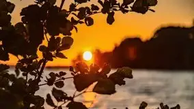 Zachód słońca nad jeziorem Niegocin - zdjęcie 12