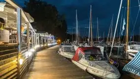 Stanica Wodna Stranda po zmierzchu, lipiec 2021 - zdjęcie 31