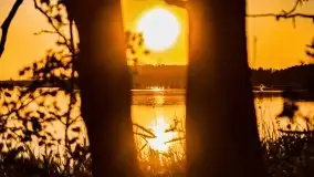 Jezioro Kirsajty o zachodzie słońca - zdjęcie 29