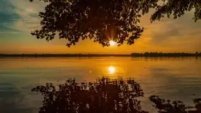 Zachód słońca nad jeziorem Mamry, czerwiec 2021 - zdjęcie 17