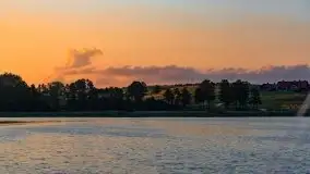 Wieczorny zachód podczas rejsu po ryńskim, czerwiec 2021 - zdjęcie 16
