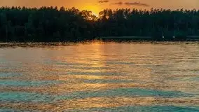 Zachód nad jeziorem Bełdany, koniec czerwca 2021 r. - zdjęcie 9