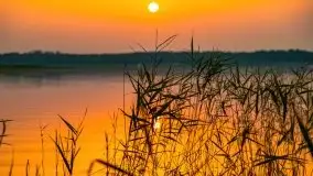 Zachód słońca nad jeziorem Kirsajty - zdjęcie 29