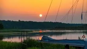 Zachód słońca nad jeziorem Kirsajty - zdjęcie 23