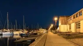 Wieczorne Giżycko, port Ekomarina - zdjęcie 13