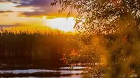 Zachód słońca nad jeziorem Dejguny, lipiec 2021 r. - zdjęcie 8