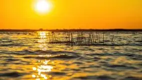 Zachód słońca w Fuledzie nad jeziorem Dobskim - zdjęcie 32