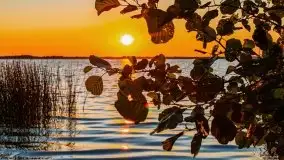 Zachód słońca w Fuledzie nad jeziorem Dobskim - zdjęcie 42