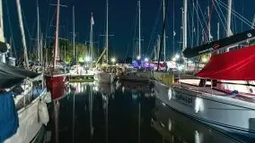 Kolory i klimat nocnego portu w Sztynorcie - zdjęcie 4