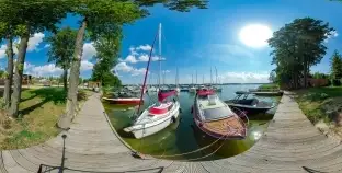 Sunport, jezioro Tałty, sierpień 2022