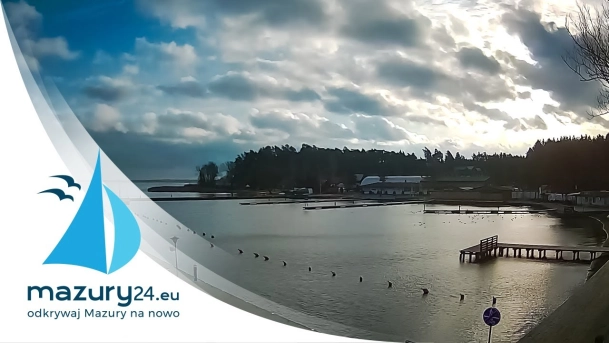 Dwa porty w Wilkasach nad Niegocinem na naszym timelapse