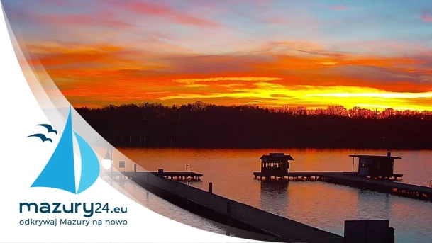 Timelapse, zachody słońca z chmurami 02.01.2020