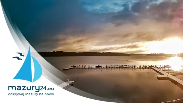 Timelapse wschód słońca w miejscowości Krzyże