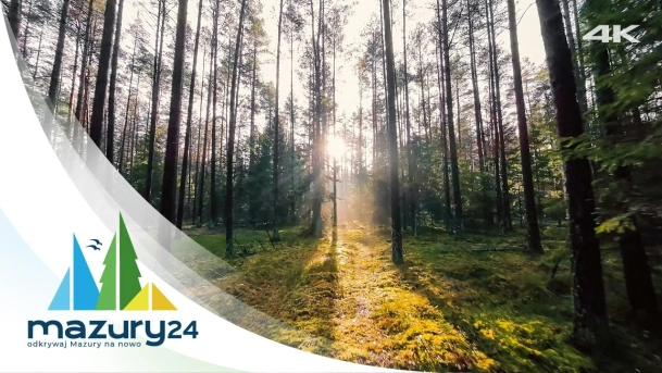 Mazurskie spacery dronem FPV, 4K