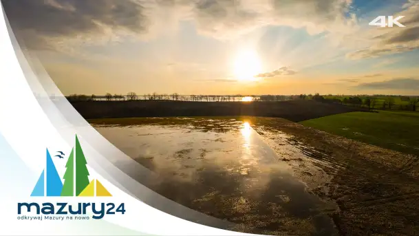 Przedwiośnie w okolicach Sztynortu, przedwiośnie 2024, 4K