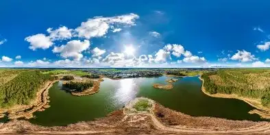 Ścieżka edukacyjna wokół stawu w Pieckach