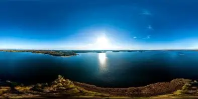 Wyspa Heleny, jezioro Dobskie